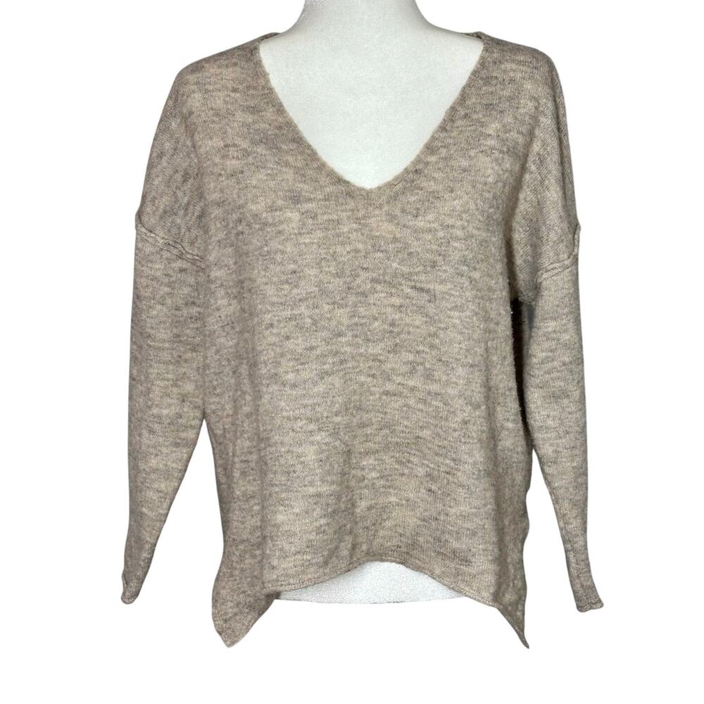 Anthropologie Pinch Oatmeal Color Sweater Women’s Size Small